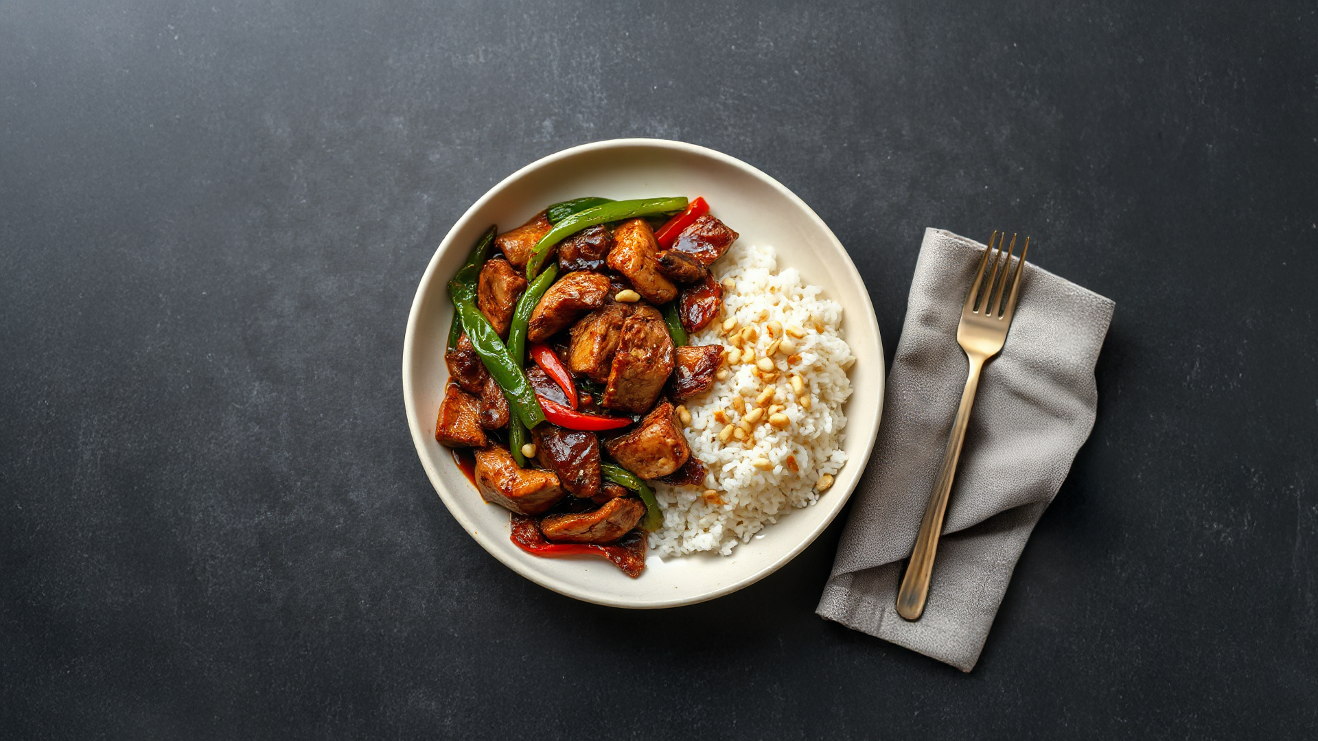 Asiatisches Schweinefilet mit Chili