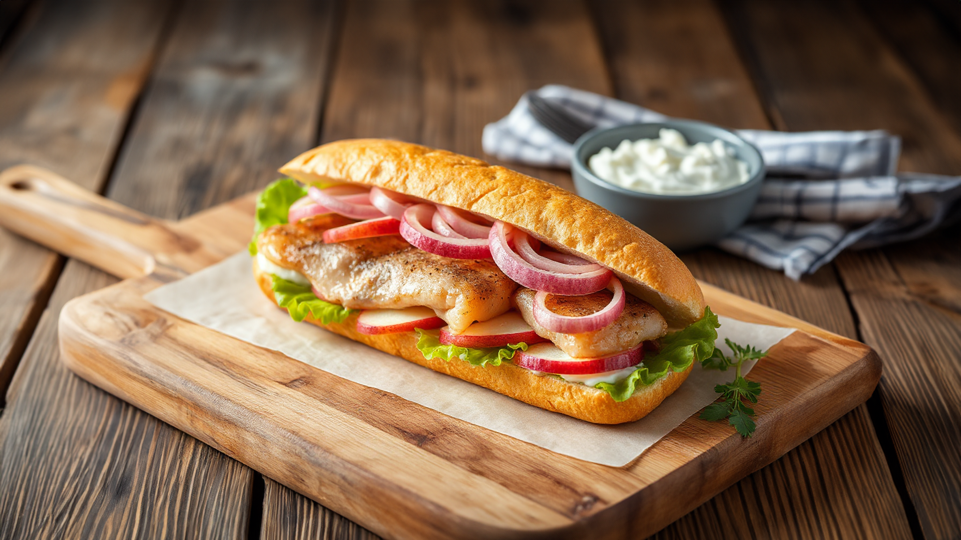 Blitzschnelles Fischbrötchen