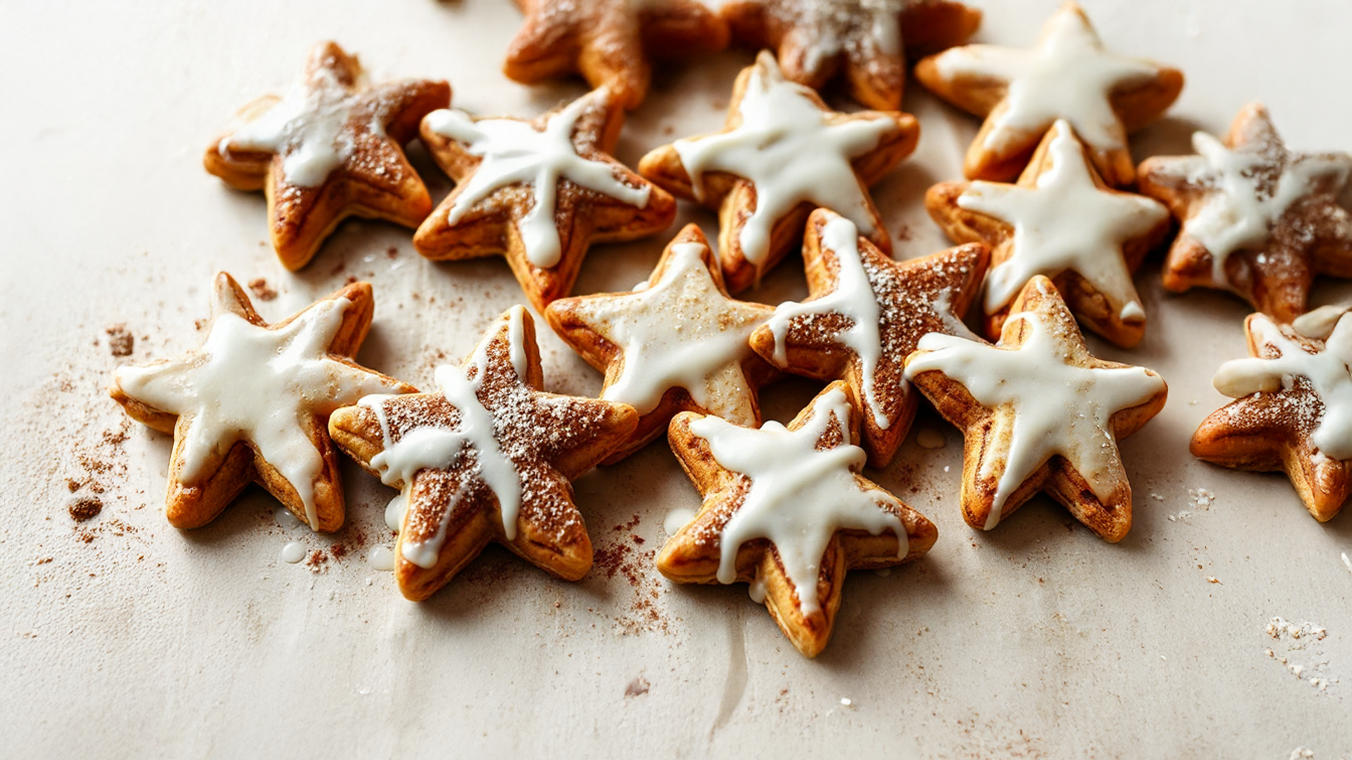 Knusprige Zimtsternchen ohne Reue - Low-Carb Leckerbissen