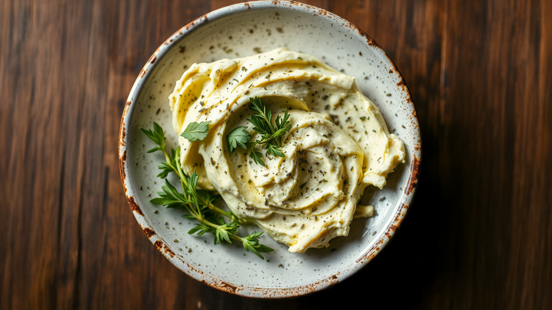 Kräuterbutter mit fertiger Kräutermischung