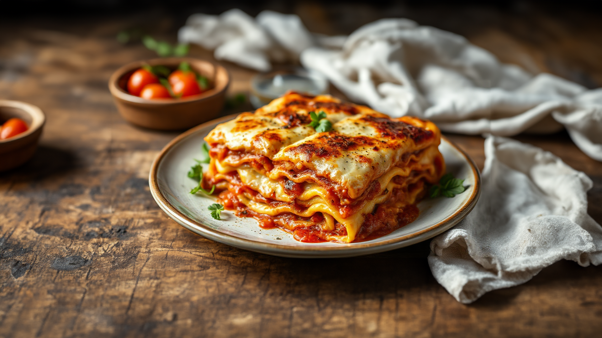 Lasagne Al Forno - Italienischer Klassiker