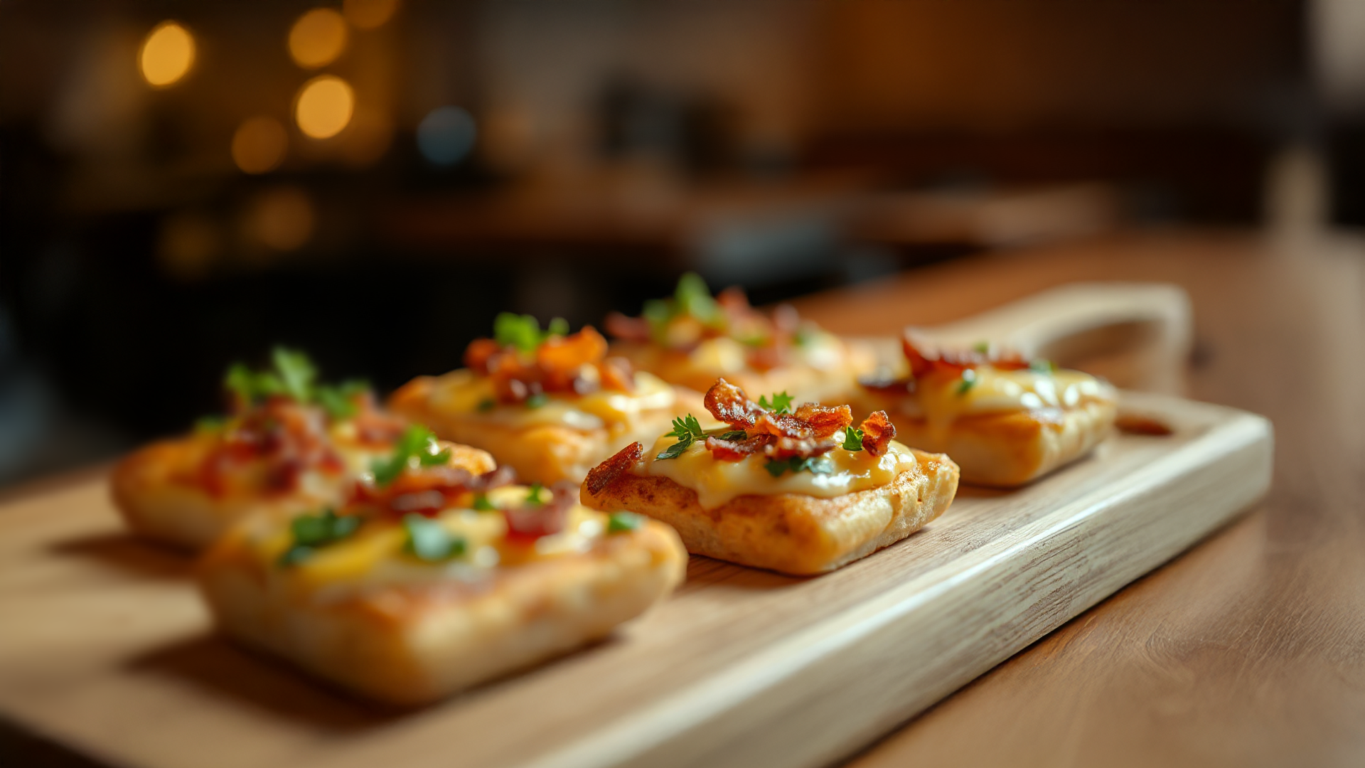 Mini Flammkuchen – Leckere Appetithappen