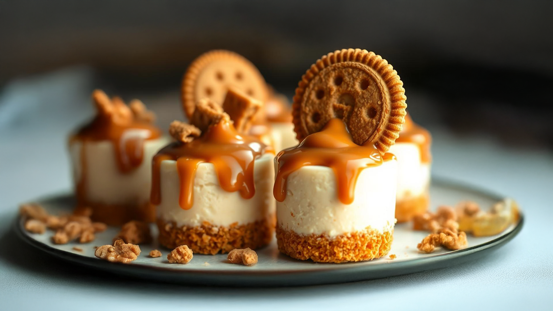 Simpler Biscoff Cheesecake ohne Backen